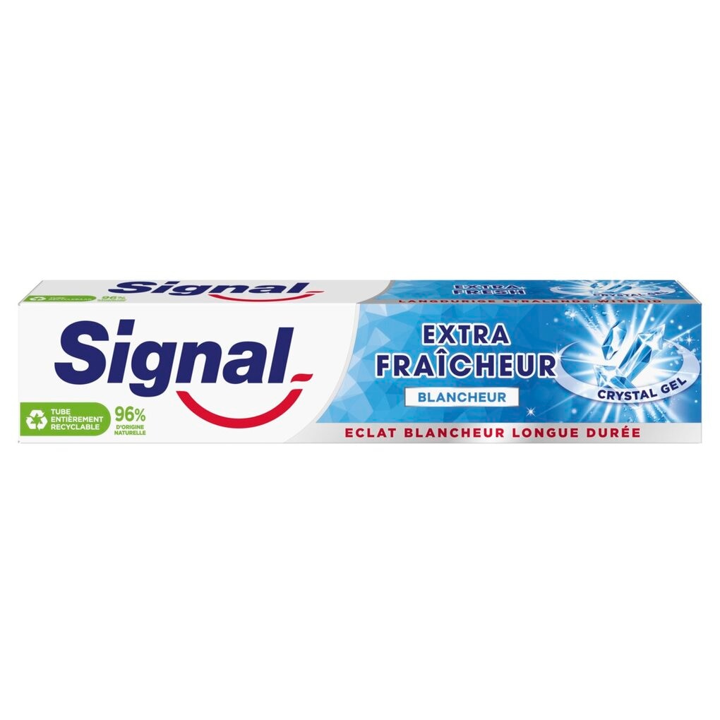 Signal Crystal Gel Fris & Wit Tandpasta Signal Crystal Gel Fris & Wit Tandpasta
