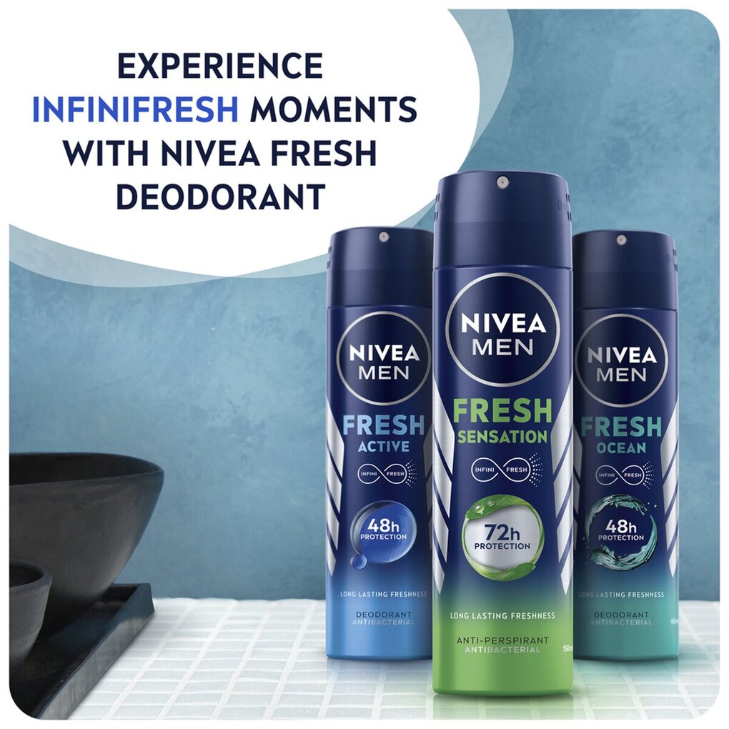 NIVEA Men Fresh Sensation Deodorant Spray