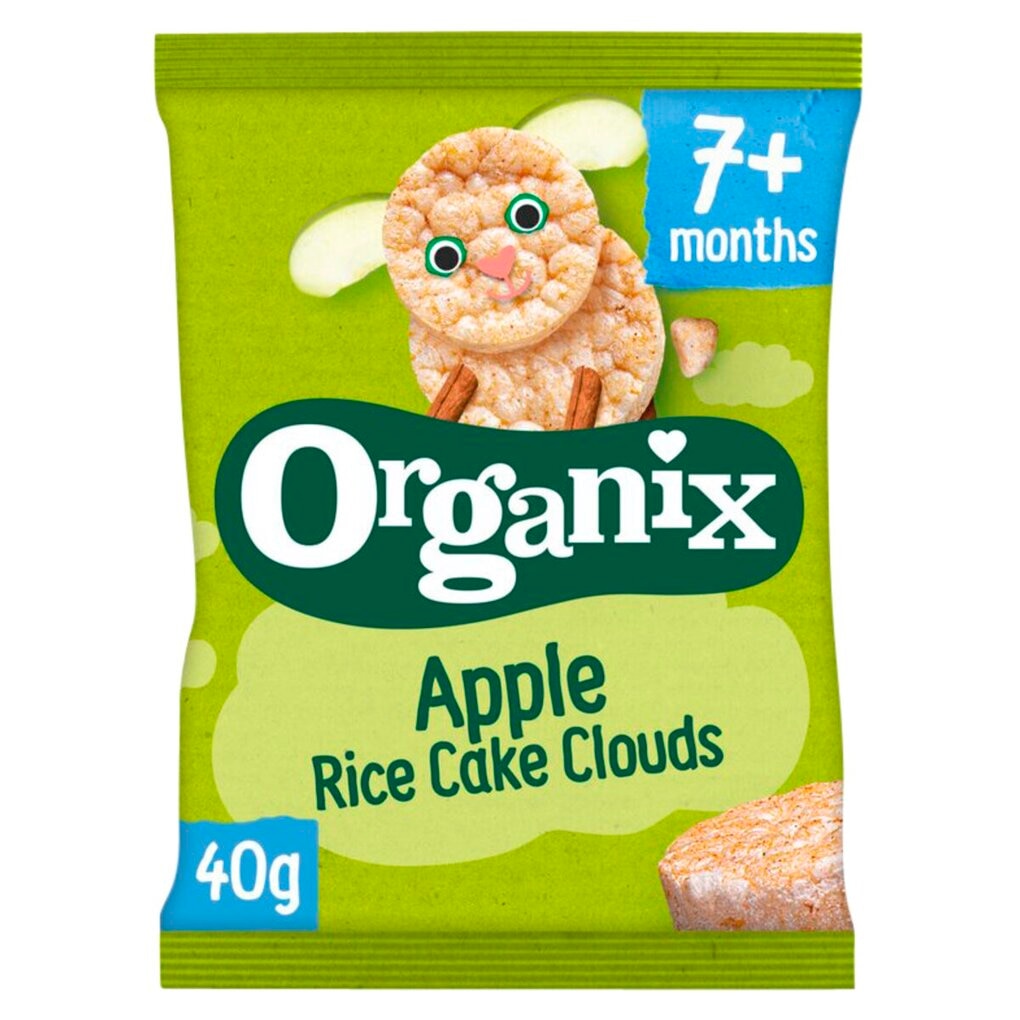 Organix 7+M Appel Rijstwafels