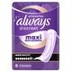 Always Discreet Serviette d'incontinence Protection Maxi Nuit