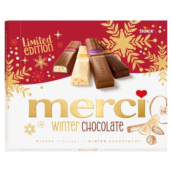 Merci Chocolats Blancs Édition Hiver