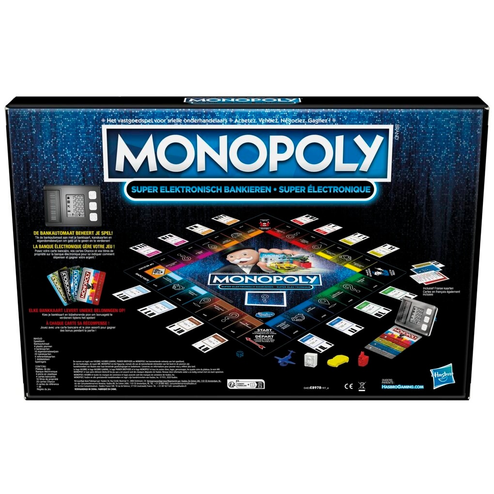 Hasbro Super Elektronisch Bankieren Monopoly