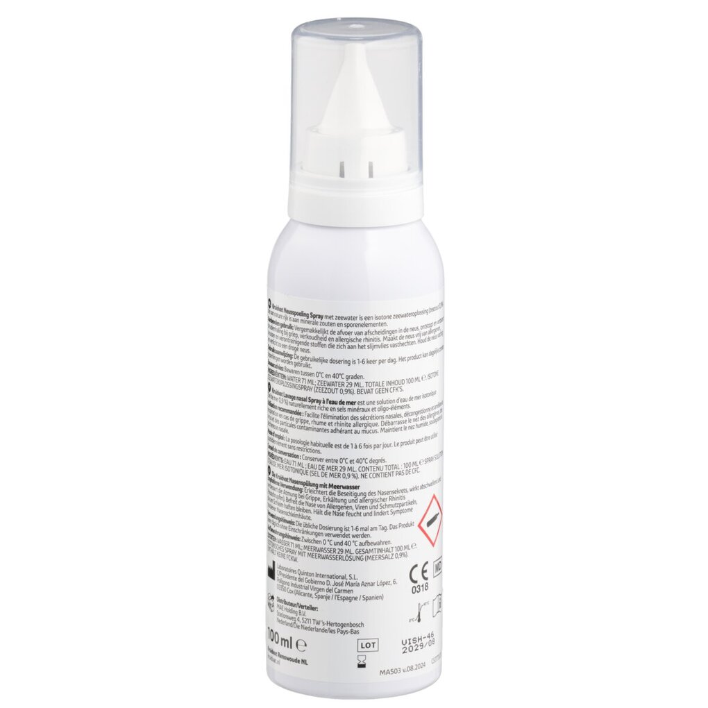 Kruidvat Neusspoeling Spray met Zeewater 100ml