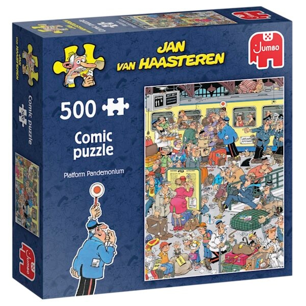Jumbo Jan van Haasteren Platform Pandemonium Puzzel 500 stukjes