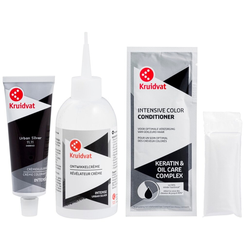 Kruidvat Crème Colorante 11.11 Intense Urban Silver