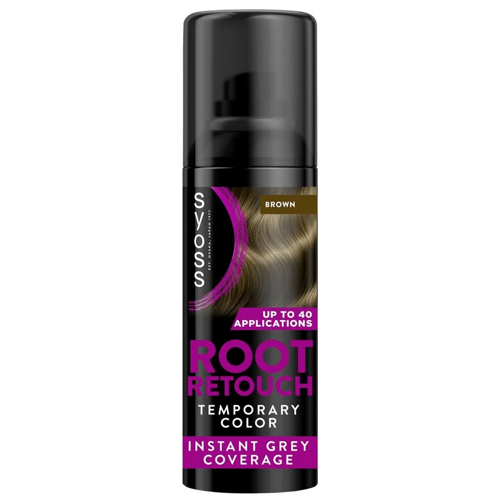 SYOSS Donker Midden Bruin Uitgroeispray