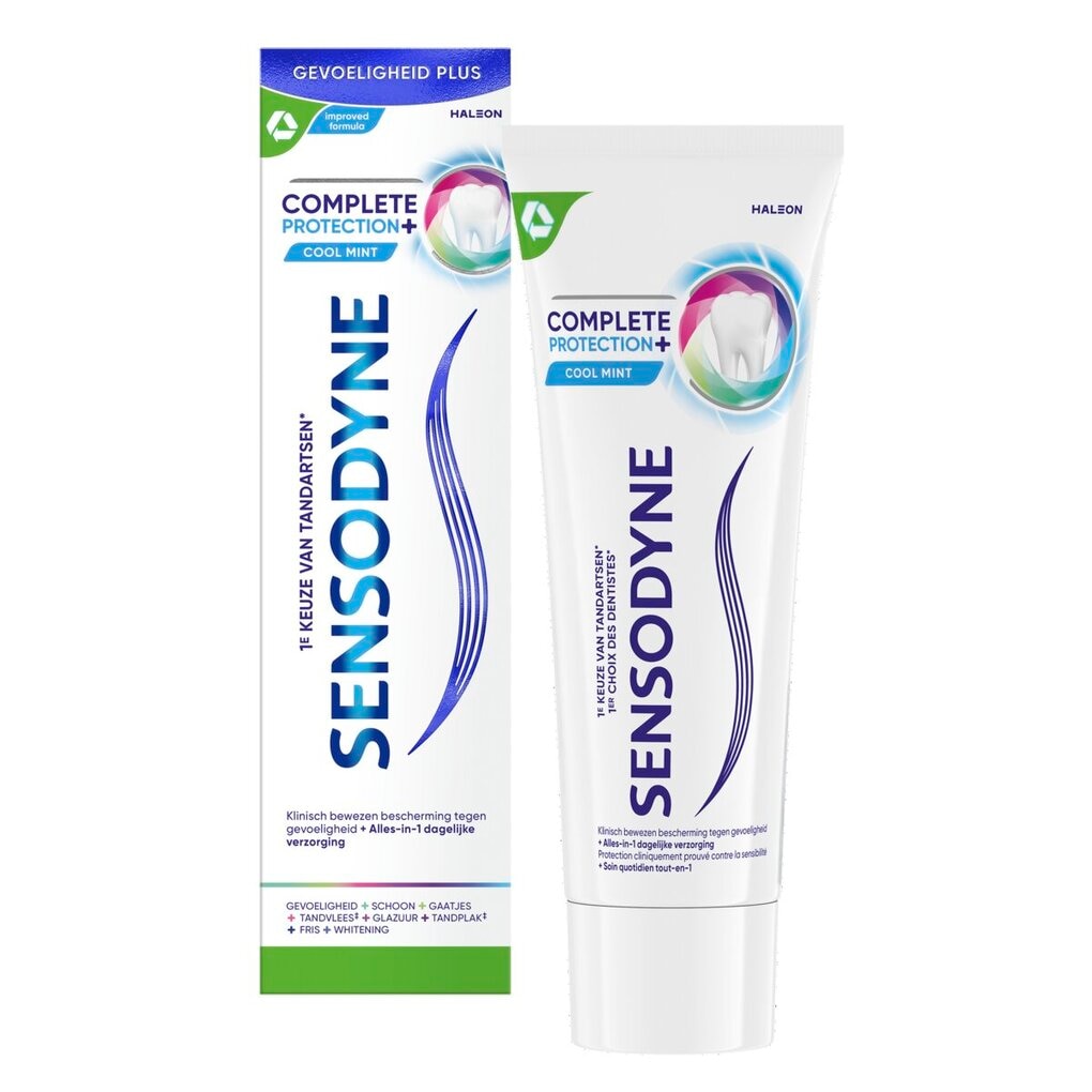 Sensodyne Complete Protection+ Cool Mint Tandpasta