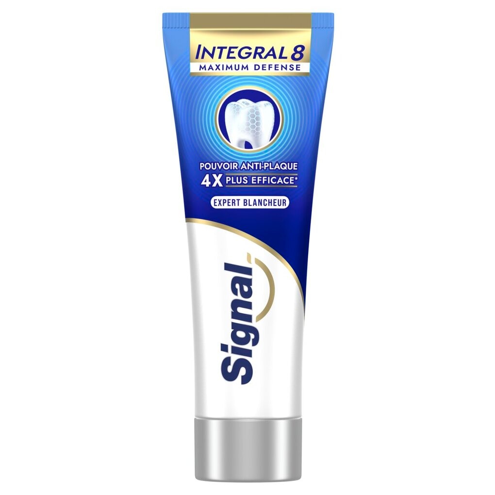 Signal Oral Care Dentifrice Integral 8 Maximum Defense Expert White