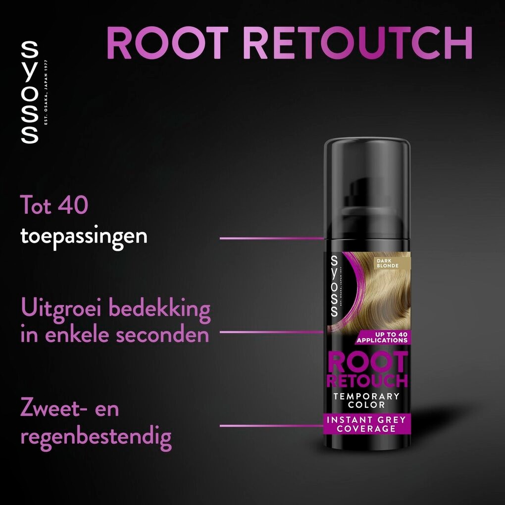 Syoss Spray Racines Blond Moyen
