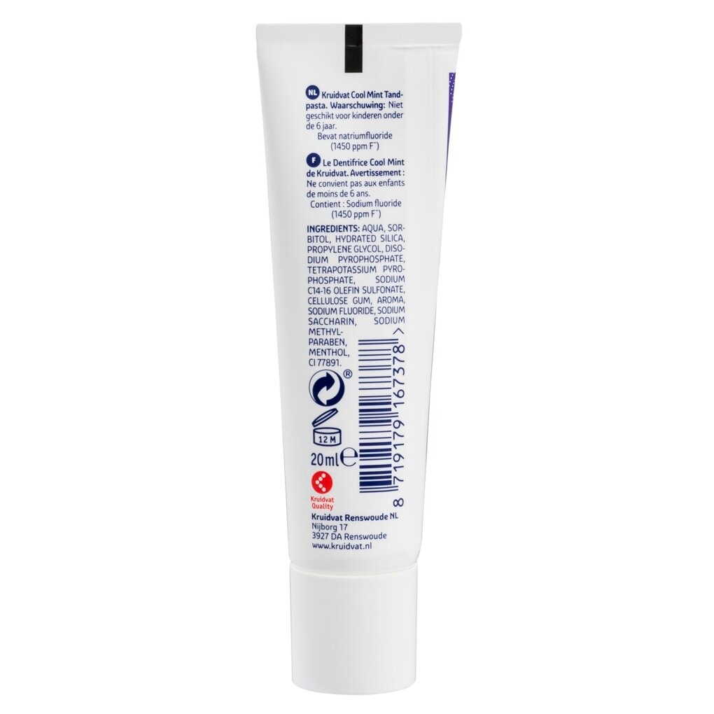 Kruidvat Mini Dentifrice Cool Mint
