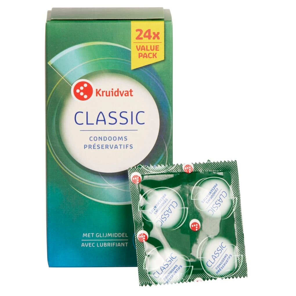 Kruidvat Préservatifs Classic 24 pièces