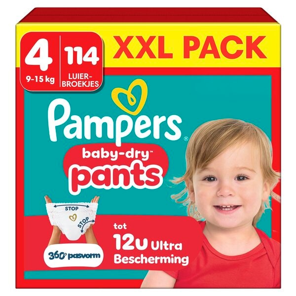 Pampers Couches-Culottes Baby-Dry Taille 4