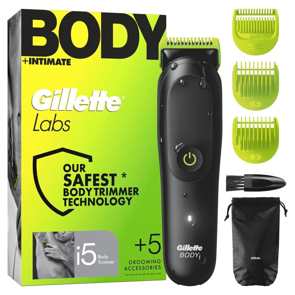 GilletteLabs Tondeuse Corps Body + Intimate i5