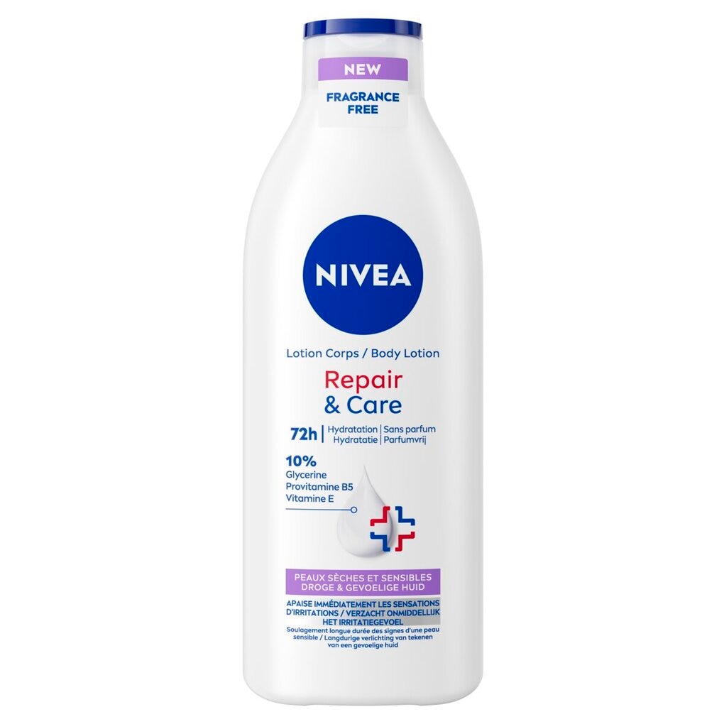 NIVEA Lotion pour le Corps Repair & Care