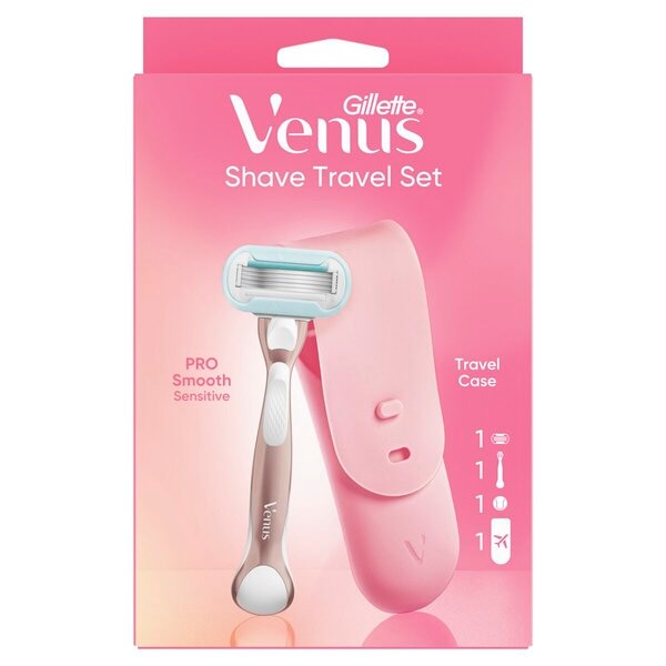 Gillette Venus Pro Smooth Sensitive Shave Travel Set