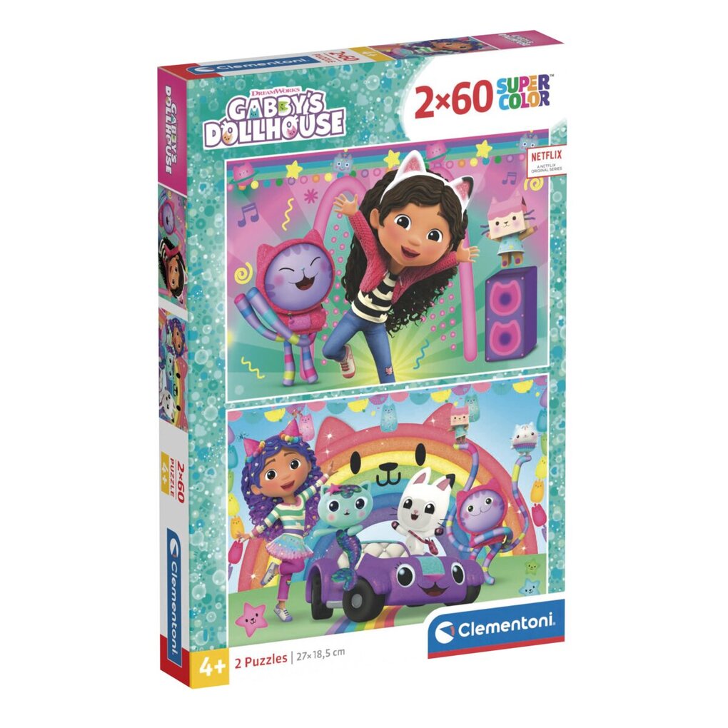 Clementoni Gabby's Dollhouse Puzzels Clementoni Gabby's Dollhouse Puzzels