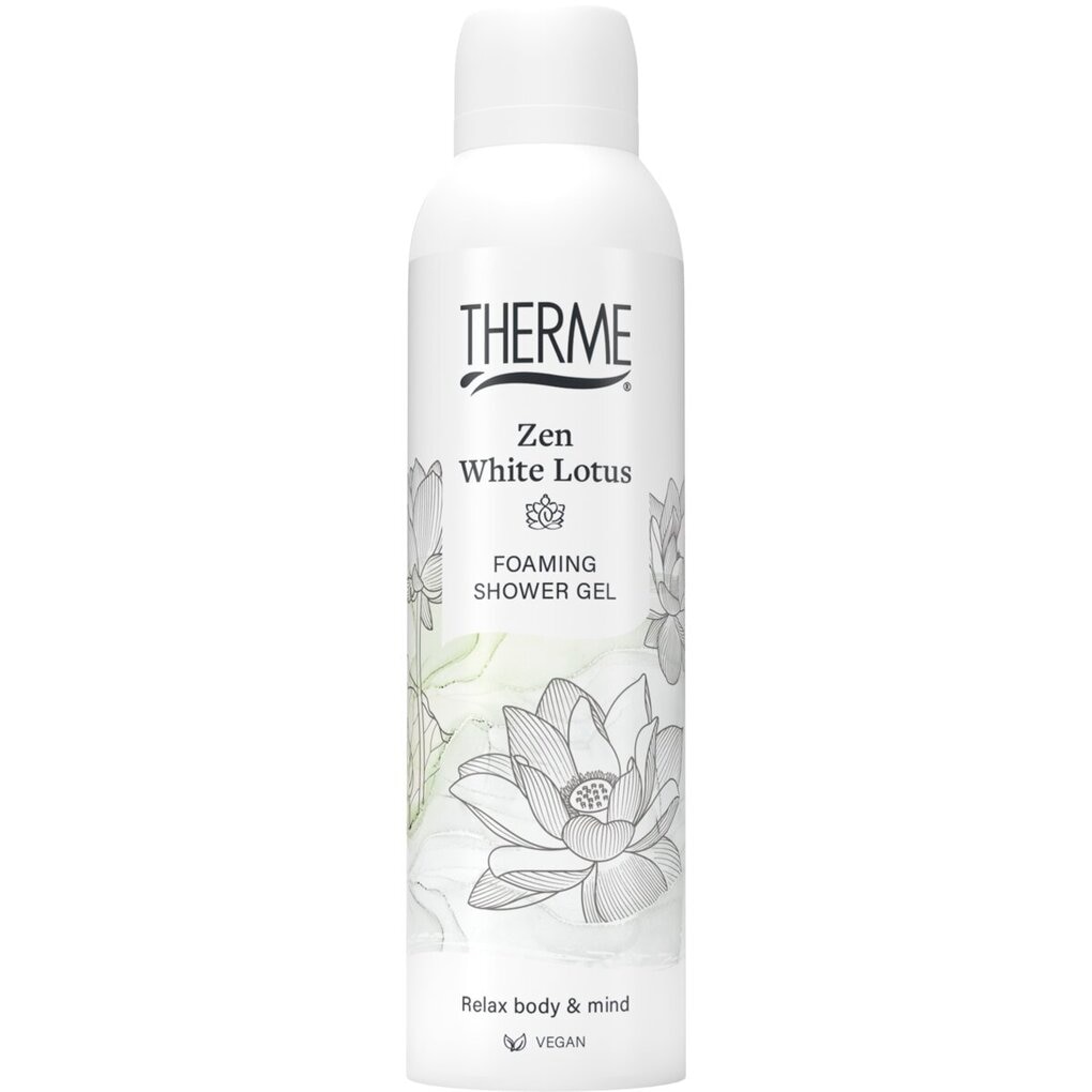 Therme Zen White Lotus Foaming Shower Gel Therme Zen White Lotus Foaming Shower Gel