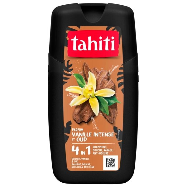 Tahiti Donkere Vanille & Oud 4-in-1 Douchegel
