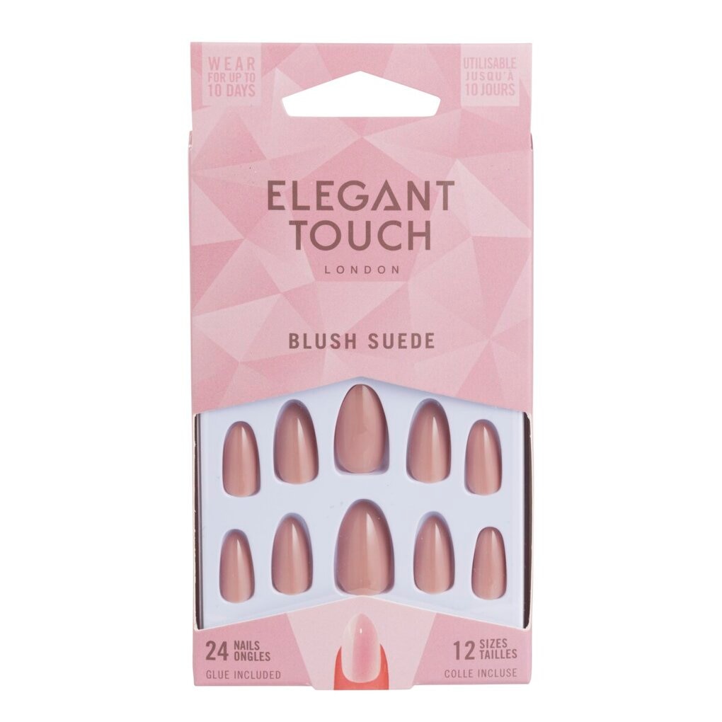 Elegant Touch Blush Suede Kunstnagels