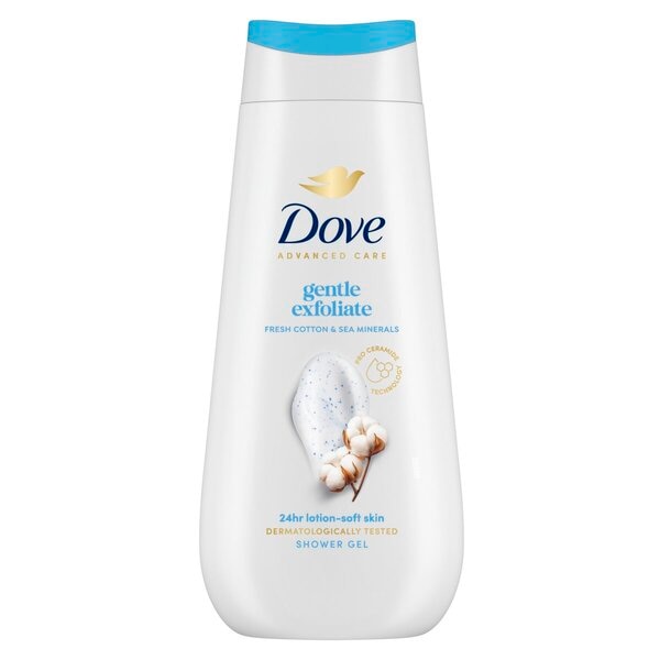 Dove Advanced Care Gentle Scrub Douchegel 225ml