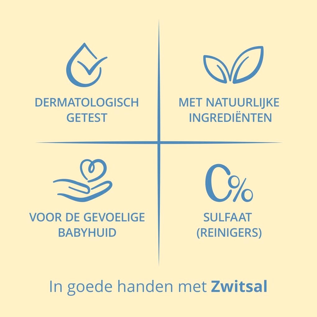 Zwitsal Zeepvrije Wascrème