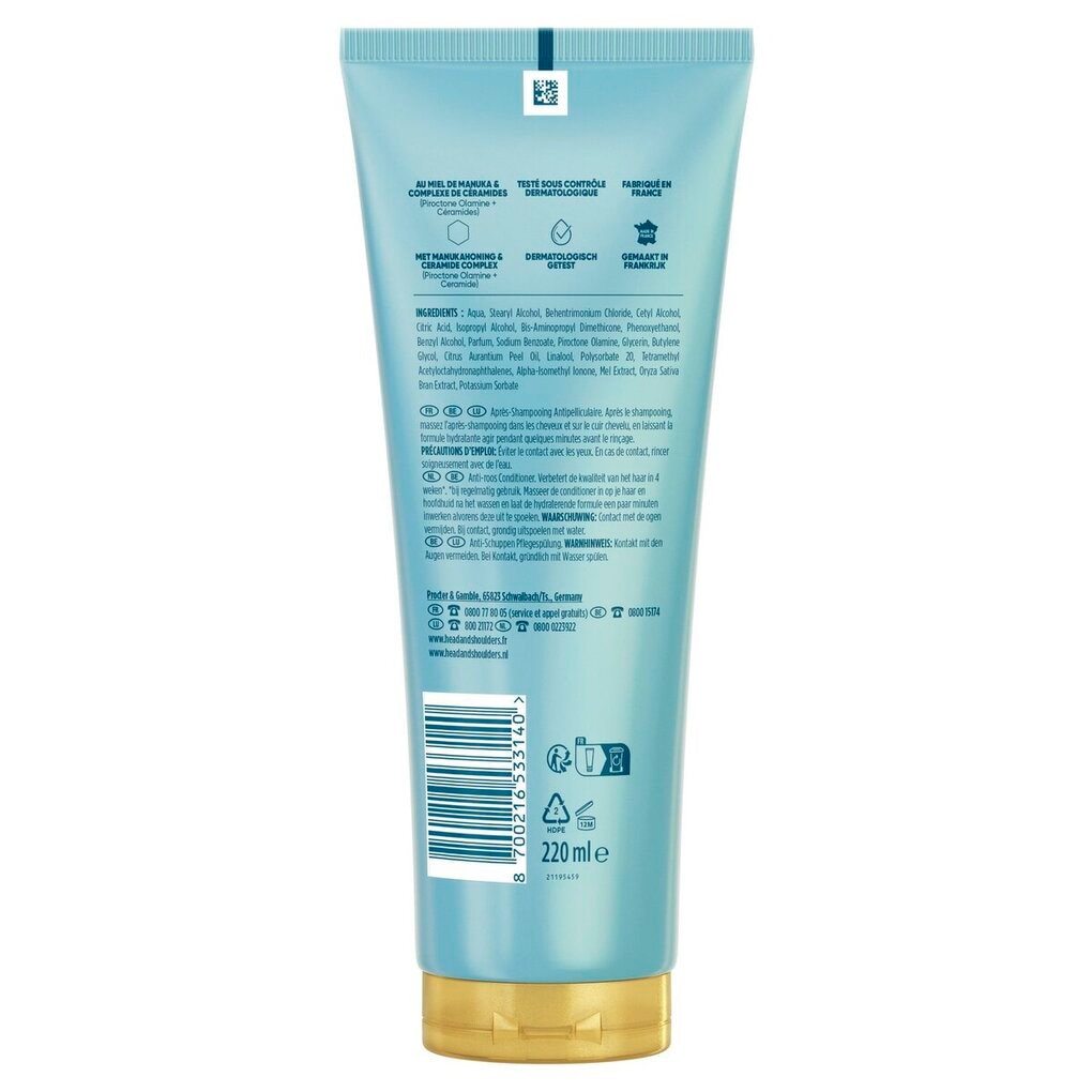 DermaXPro by Head & Shoulders Sensitive conditioner 220ml