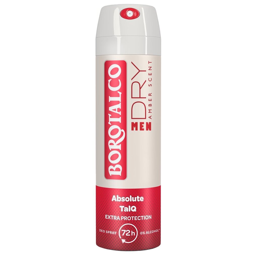 Borotalco Men Dry Ambre scent deospray