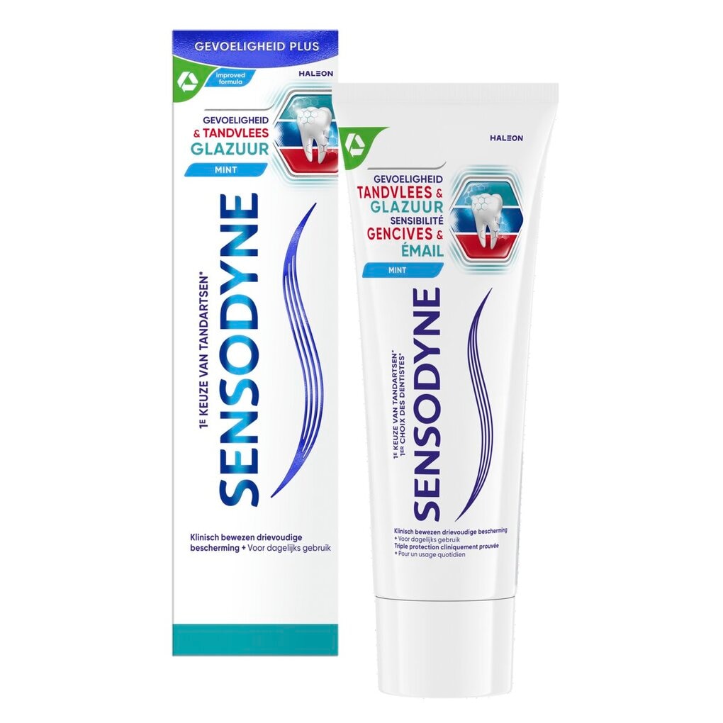 Sensodyne Gevoeligheid, Tandvlees & Glazuur Mint Tandpasta