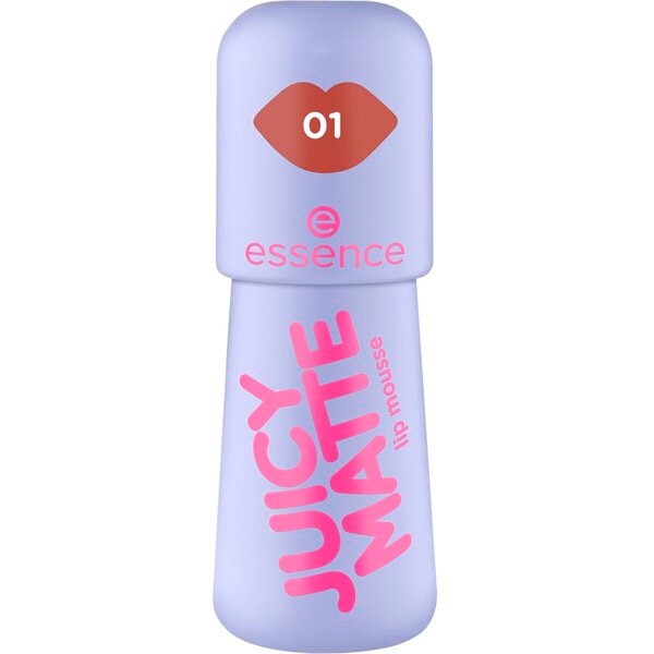 Essence Mousse à Lèvres Juicy Matte 01 Maple Rouge
