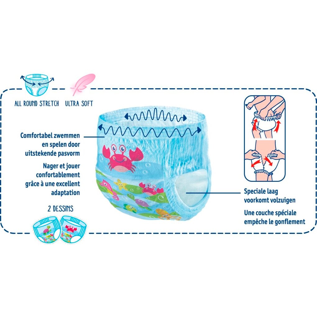 Kruidvat Couches de Bain 3-4 Midi-Maxi
