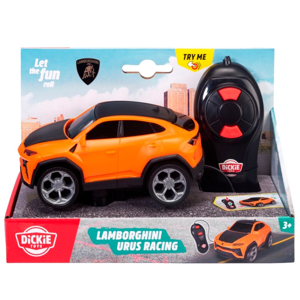 Dickie Toys Lamborghini Urus Racing Radiografisch Bestuurbare Auto Dickie Toys Lamborghini Urus Racing Radiografisch Bestuurbare Auto
