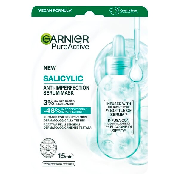 Garnier PureActive Masque Sérum Anti-Imperfections Salicylic