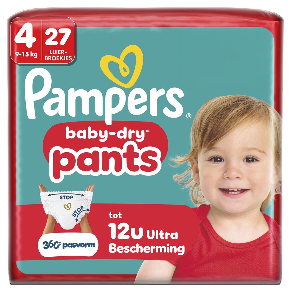 Pampers Baby-Dry Pants Maat 4 Luierbroekjes