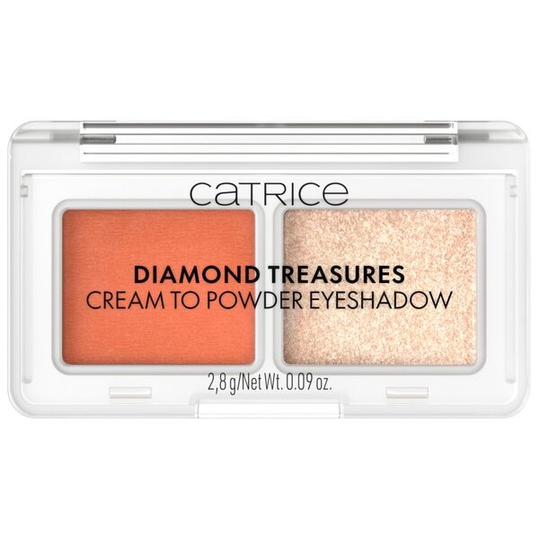 Catrice Cream to Powder Eyeshadow Diamond Treasures 050 Peach Gleam