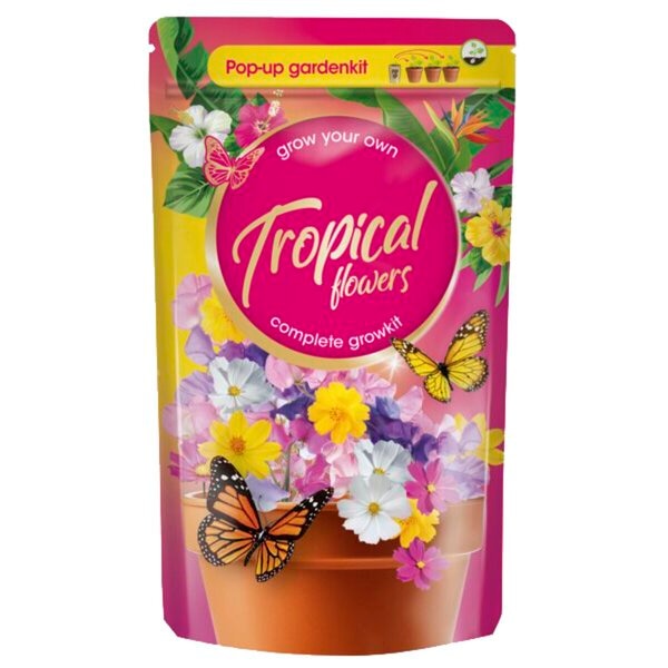 Robijn Tropical Flowers Pop-Up Garden Kit