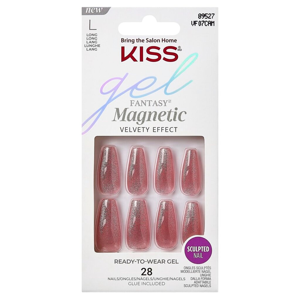 Kiss Gel Fantasy West Coast Magnetic Velvety Effect Kunstnagels