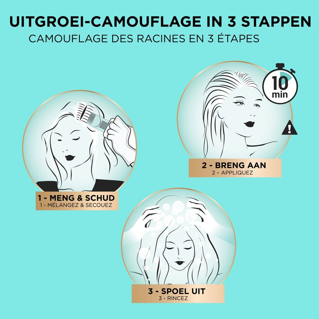 L'Oréal Paris Magic Retouch 6 Donkerblond Permanente Haarkleuring