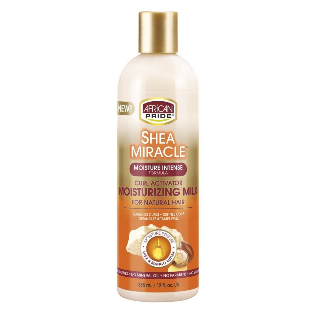 African Pride Shea Butter Miracle Silky Curls Moisturizer