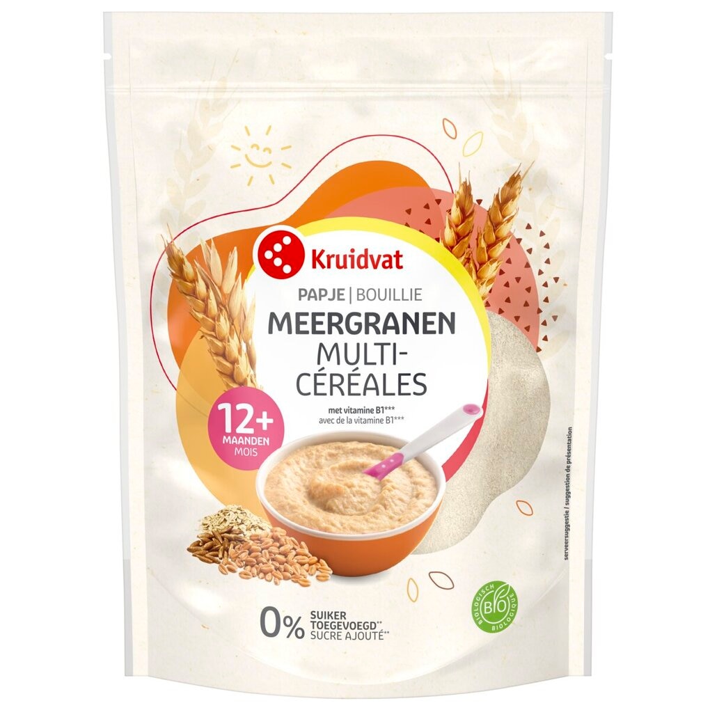 Kruidvat 12+M Biologische Granenpap