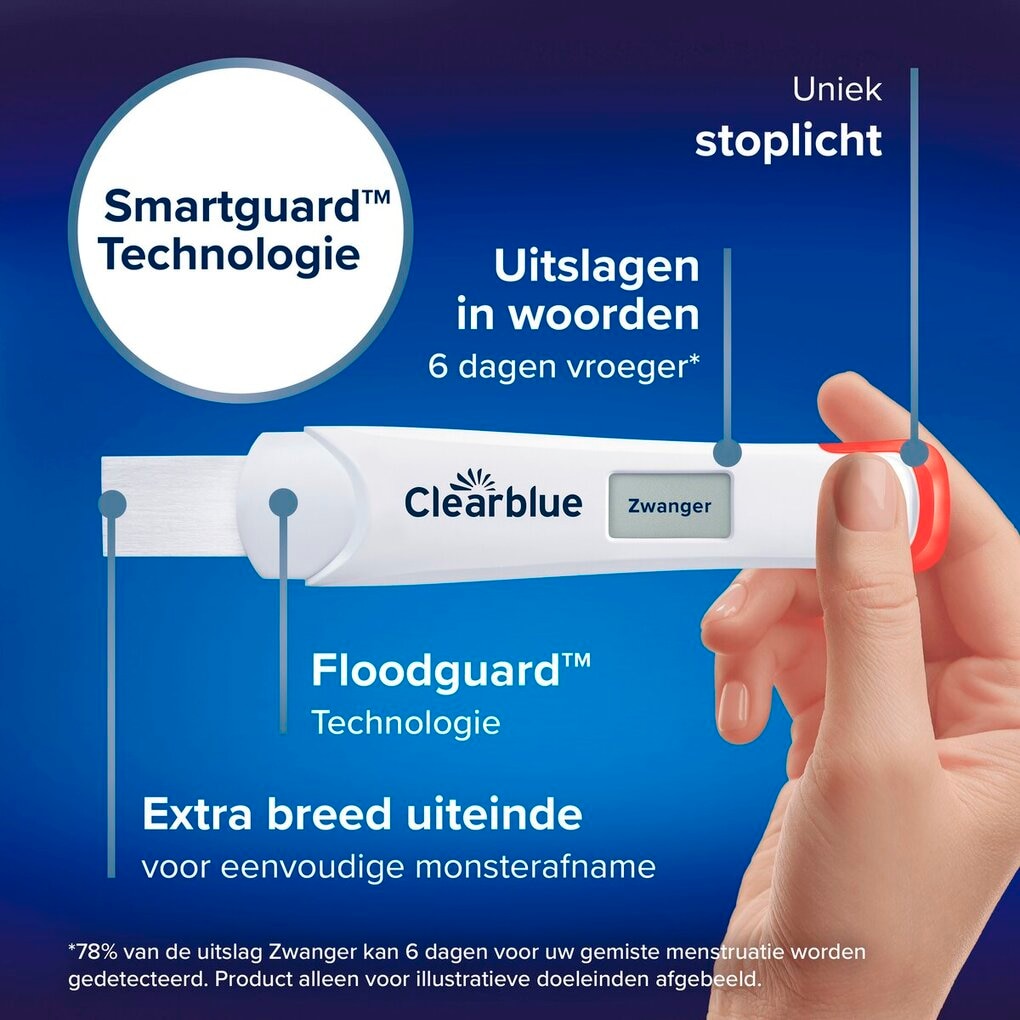 Clearblue Digitaal Ultravroeg Zwangerschapstest