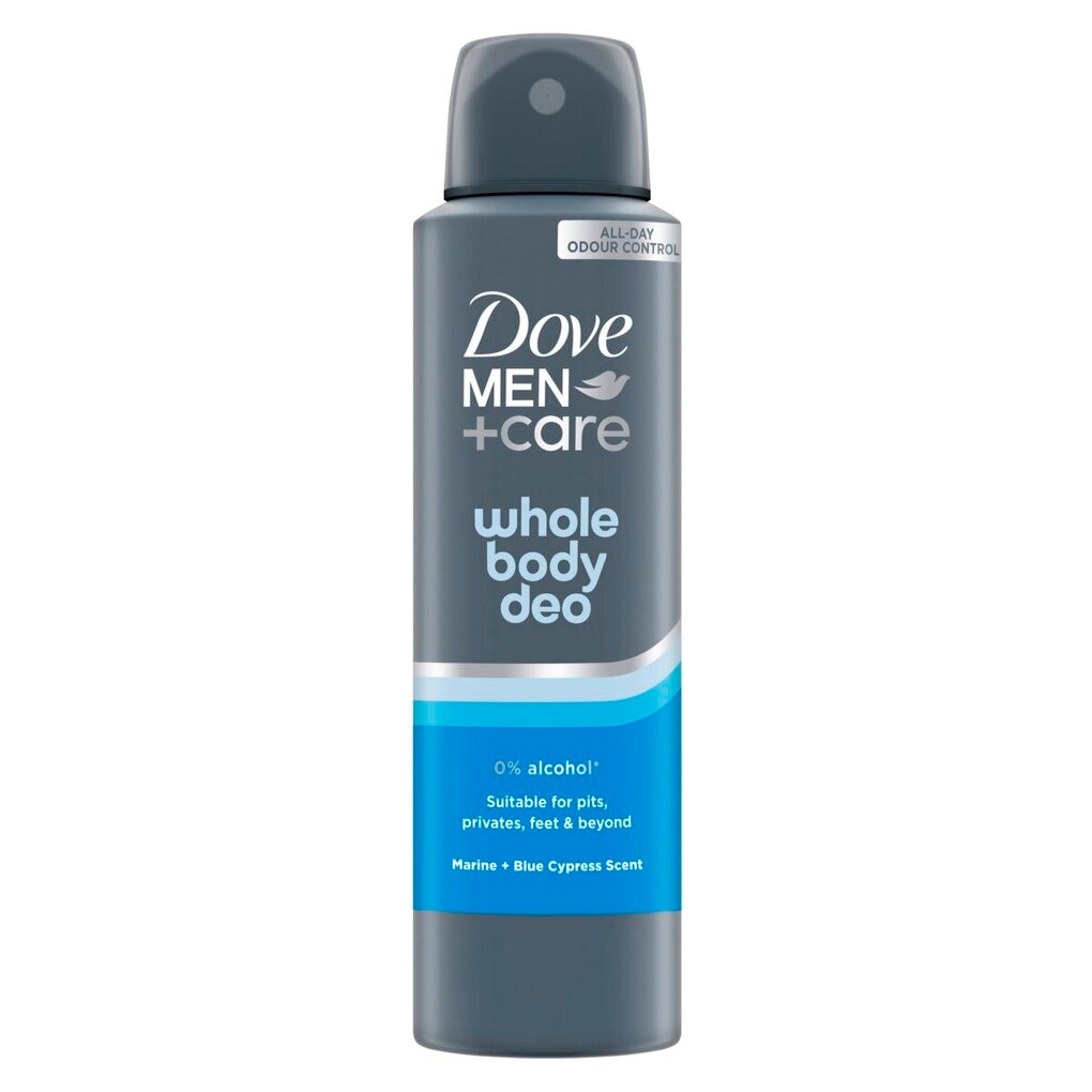 Dove Men+Care Déodorant en Spray Whole Body Marine + Blue Cypress