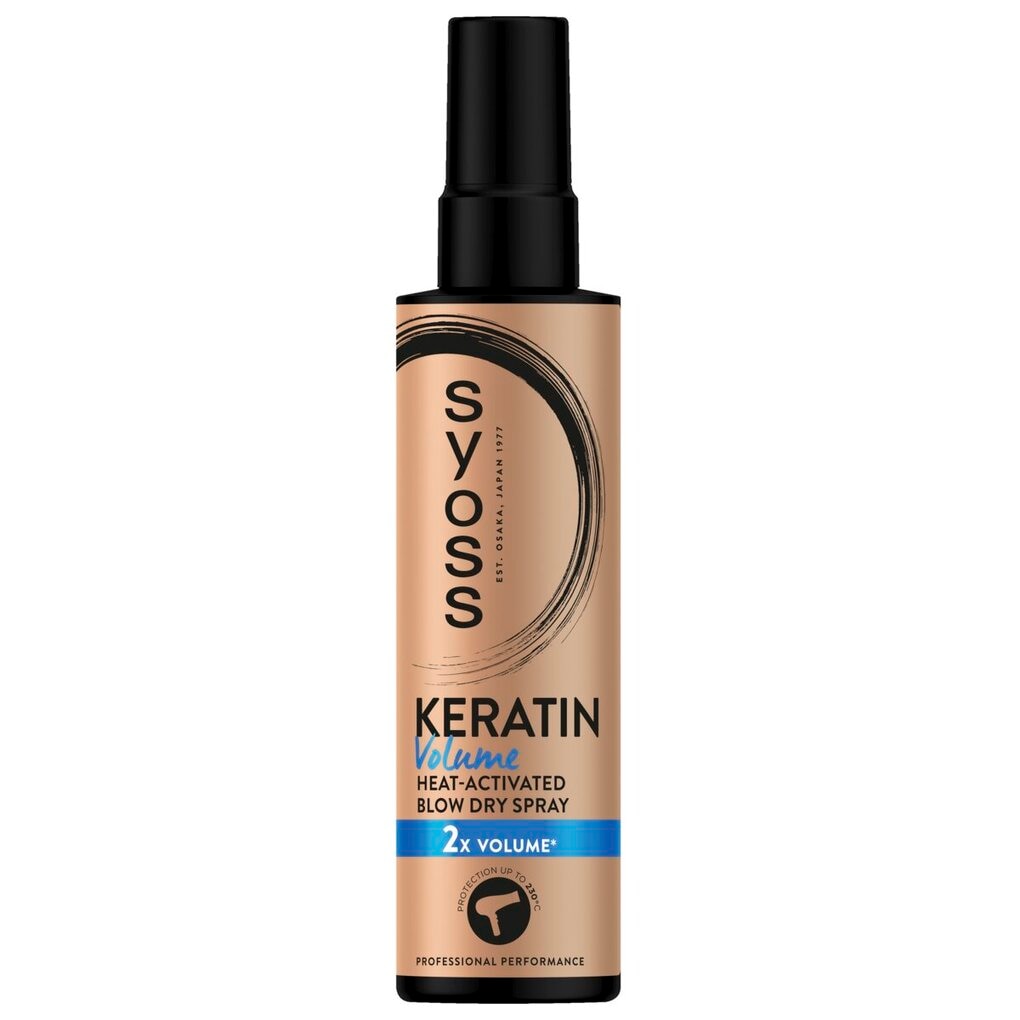 Syoss Keratin Volume Heatactivated Blow Dry Spray